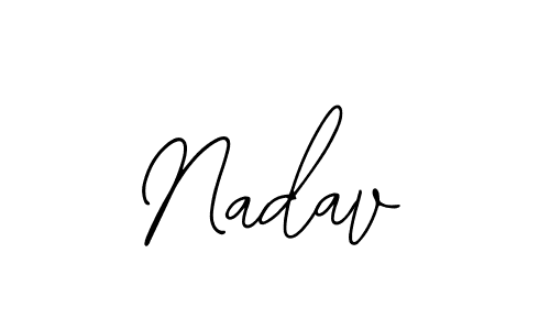 The best way (Bearetta-2O07w) to make a short signature is to pick only two or three words in your name. The name Nadav include a total of six letters. For converting this name. Nadav signature style 12 images and pictures png