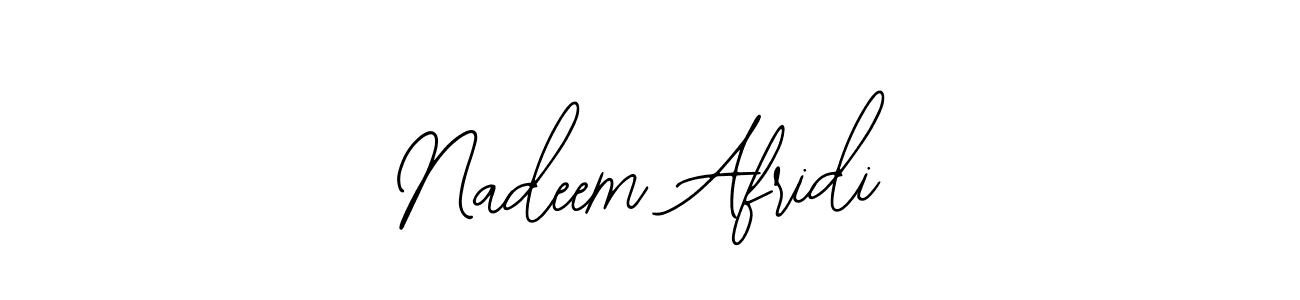 Also You can easily find your signature by using the search form. We will create Nadeem Afridi name handwritten signature images for you free of cost using Bearetta-2O07w sign style. Nadeem Afridi signature style 12 images and pictures png