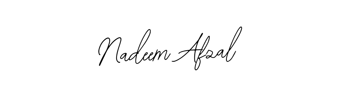 How to make Nadeem Afzal name signature. Use Bearetta-2O07w style for creating short signs online. This is the latest handwritten sign. Nadeem Afzal signature style 12 images and pictures png