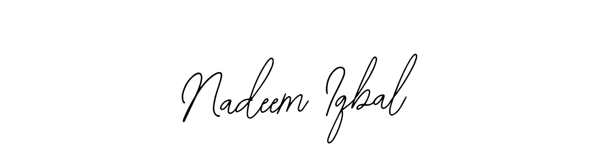 How to make Nadeem Iqbal signature? Bearetta-2O07w is a professional autograph style. Create handwritten signature for Nadeem Iqbal name. Nadeem Iqbal signature style 12 images and pictures png