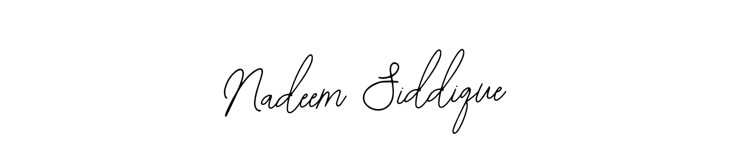 Similarly Bearetta-2O07w is the best handwritten signature design. Signature creator online .You can use it as an online autograph creator for name Nadeem Siddique. Nadeem Siddique signature style 12 images and pictures png