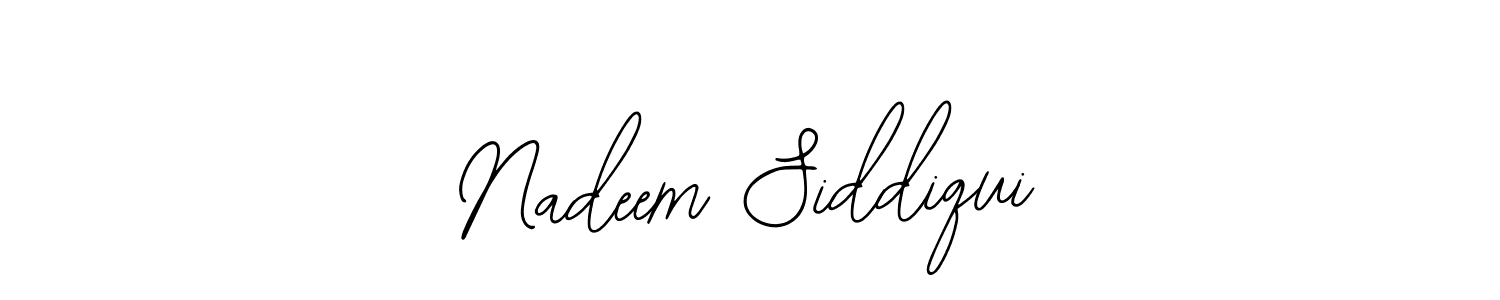 The best way (Bearetta-2O07w) to make a short signature is to pick only two or three words in your name. The name Nadeem Siddiqui include a total of six letters. For converting this name. Nadeem Siddiqui signature style 12 images and pictures png