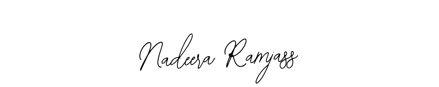Best and Professional Signature Style for Nadeera Ramjass. Bearetta-2O07w Best Signature Style Collection. Nadeera Ramjass signature style 12 images and pictures png