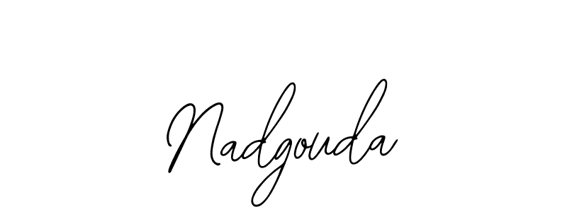 Bearetta-2O07w is a professional signature style that is perfect for those who want to add a touch of class to their signature. It is also a great choice for those who want to make their signature more unique. Get Nadgouda name to fancy signature for free. Nadgouda signature style 12 images and pictures png