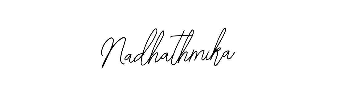 Also we have Nadhathmika name is the best signature style. Create professional handwritten signature collection using Bearetta-2O07w autograph style. Nadhathmika signature style 12 images and pictures png