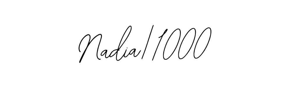 Make a short Nadia/1000 signature style. Manage your documents anywhere anytime using Bearetta-2O07w. Create and add eSignatures, submit forms, share and send files easily. Nadia/1000 signature style 12 images and pictures png