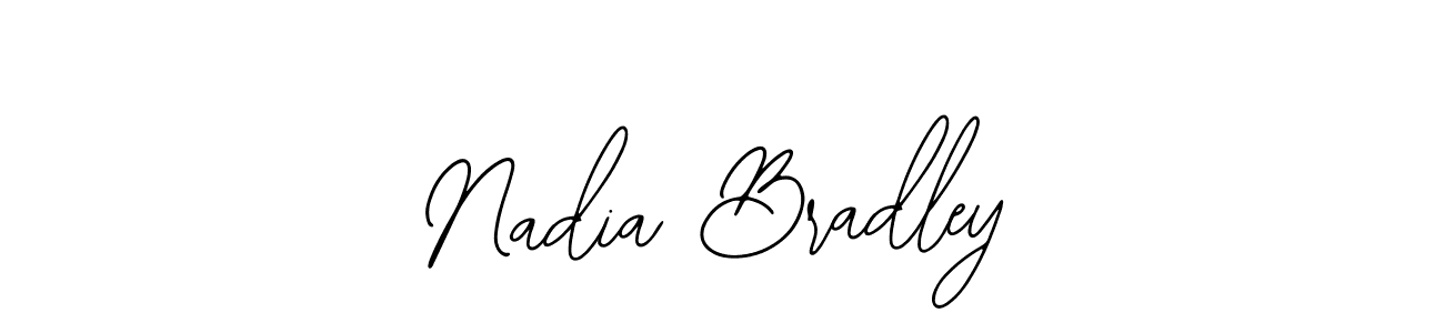 Nadia Bradley stylish signature style. Best Handwritten Sign (Bearetta-2O07w) for my name. Handwritten Signature Collection Ideas for my name Nadia Bradley. Nadia Bradley signature style 12 images and pictures png