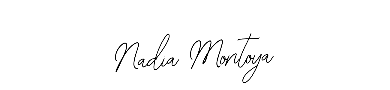 if you are searching for the best signature style for your name Nadia Montoya. so please give up your signature search. here we have designed multiple signature styles  using Bearetta-2O07w. Nadia Montoya signature style 12 images and pictures png