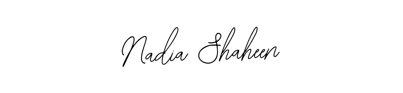 Make a beautiful signature design for name Nadia Shaheen. Use this online signature maker to create a handwritten signature for free. Nadia Shaheen signature style 12 images and pictures png