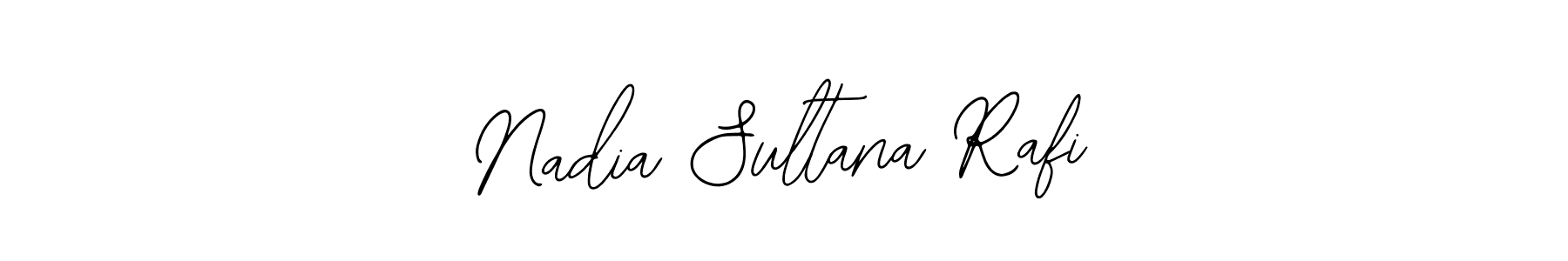 Also You can easily find your signature by using the search form. We will create Nadia Sultana Rafi name handwritten signature images for you free of cost using Bearetta-2O07w sign style. Nadia Sultana Rafi signature style 12 images and pictures png