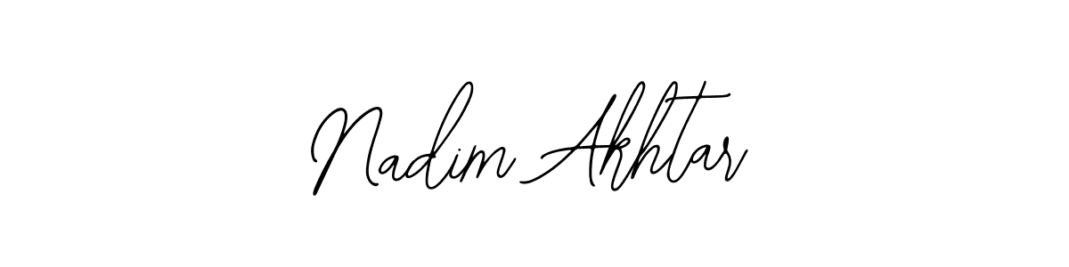 Nadim Akhtar stylish signature style. Best Handwritten Sign (Bearetta-2O07w) for my name. Handwritten Signature Collection Ideas for my name Nadim Akhtar. Nadim Akhtar signature style 12 images and pictures png