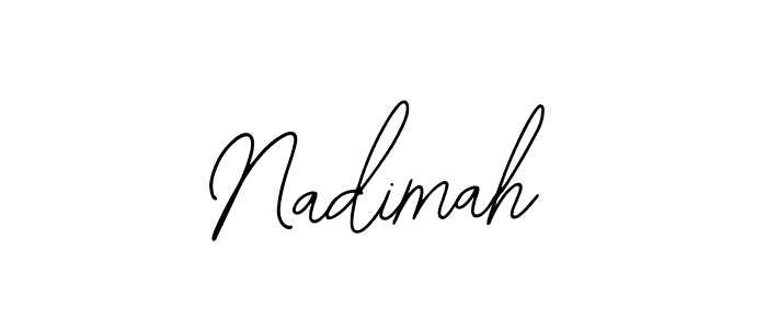 Once you've used our free online signature maker to create your best signature Bearetta-2O07w style, it's time to enjoy all of the benefits that Nadimah name signing documents. Nadimah signature style 12 images and pictures png