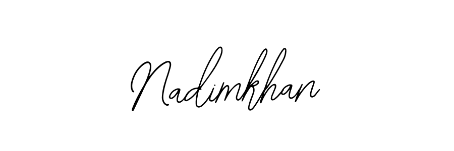 It looks lik you need a new signature style for name Nadimkhan. Design unique handwritten (Bearetta-2O07w) signature with our free signature maker in just a few clicks. Nadimkhan signature style 12 images and pictures png
