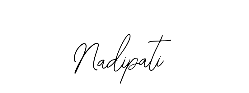 Make a beautiful signature design for name Nadipati. Use this online signature maker to create a handwritten signature for free. Nadipati signature style 12 images and pictures png