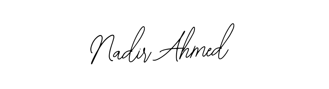 Nadir Ahmed stylish signature style. Best Handwritten Sign (Bearetta-2O07w) for my name. Handwritten Signature Collection Ideas for my name Nadir Ahmed. Nadir Ahmed signature style 12 images and pictures png