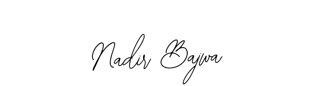 How to Draw Nadir Bajwa signature style? Bearetta-2O07w is a latest design signature styles for name Nadir Bajwa. Nadir Bajwa signature style 12 images and pictures png