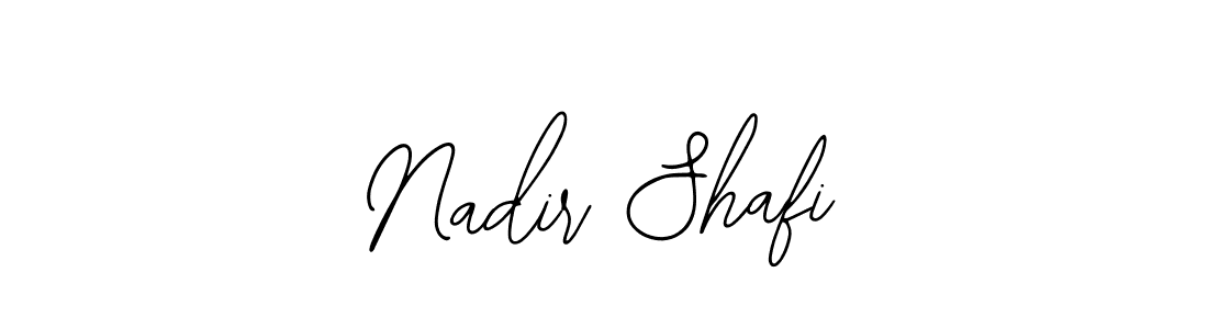 Use a signature maker to create a handwritten signature online. With this signature software, you can design (Bearetta-2O07w) your own signature for name Nadir Shafi. Nadir Shafi signature style 12 images and pictures png