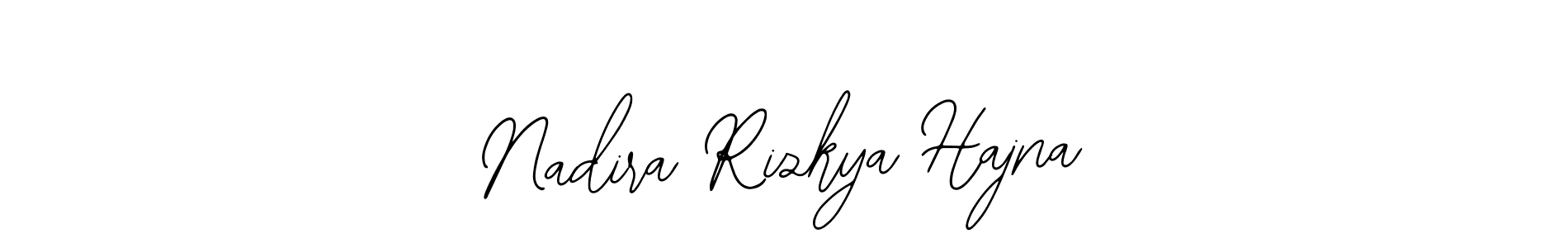 Once you've used our free online signature maker to create your best signature Bearetta-2O07w style, it's time to enjoy all of the benefits that Nadira Rizkya Hajna name signing documents. Nadira Rizkya Hajna signature style 12 images and pictures png