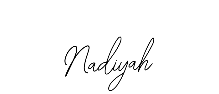 Nadiyah stylish signature style. Best Handwritten Sign (Bearetta-2O07w) for my name. Handwritten Signature Collection Ideas for my name Nadiyah. Nadiyah signature style 12 images and pictures png