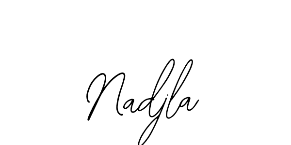 Also we have Nadjla name is the best signature style. Create professional handwritten signature collection using Bearetta-2O07w autograph style. Nadjla signature style 12 images and pictures png