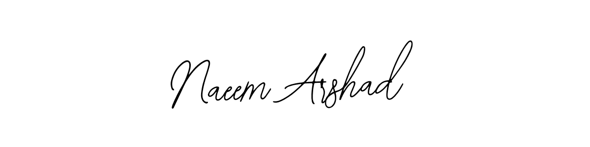 It looks lik you need a new signature style for name Naeem Arshad. Design unique handwritten (Bearetta-2O07w) signature with our free signature maker in just a few clicks. Naeem Arshad signature style 12 images and pictures png