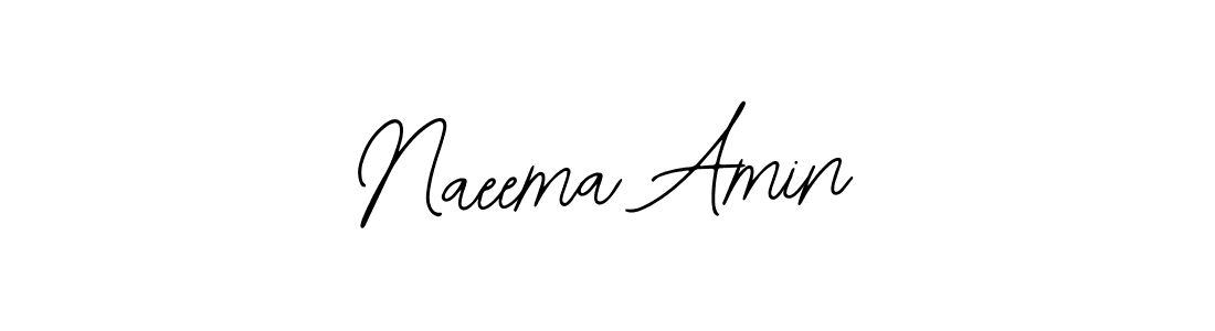 How to make Naeema Amin signature? Bearetta-2O07w is a professional autograph style. Create handwritten signature for Naeema Amin name. Naeema Amin signature style 12 images and pictures png
