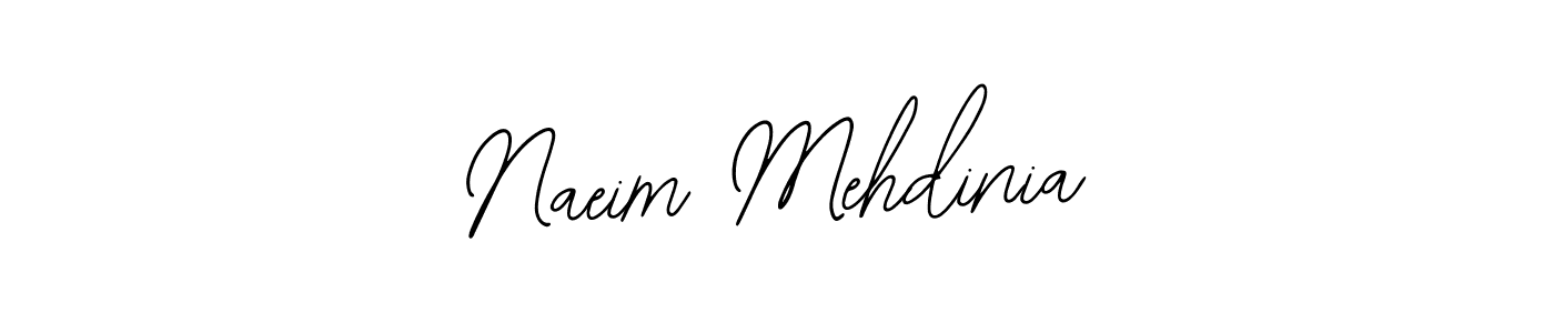 It looks lik you need a new signature style for name Naeim Mehdinia. Design unique handwritten (Bearetta-2O07w) signature with our free signature maker in just a few clicks. Naeim Mehdinia signature style 12 images and pictures png