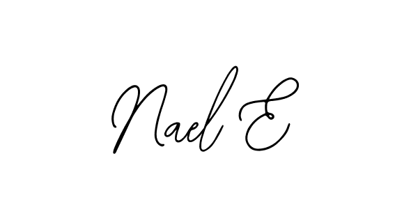 Make a beautiful signature design for name Nael E. With this signature (Bearetta-2O07w) style, you can create a handwritten signature for free. Nael E signature style 12 images and pictures png