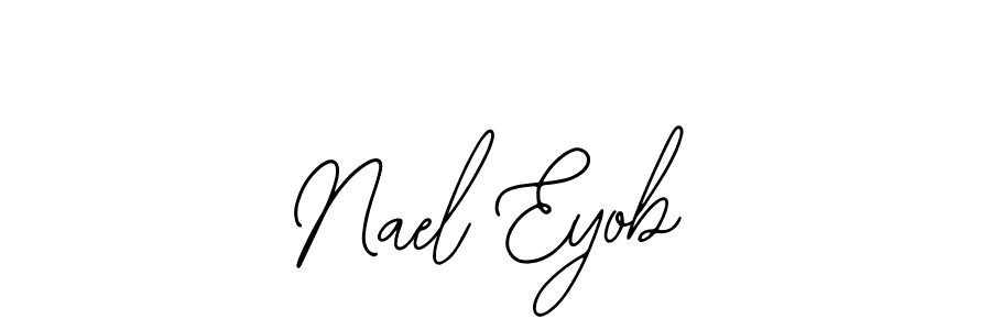 Use a signature maker to create a handwritten signature online. With this signature software, you can design (Bearetta-2O07w) your own signature for name Nael Eyob. Nael Eyob signature style 12 images and pictures png