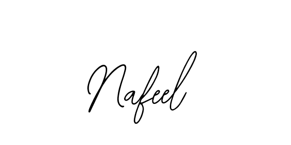 if you are searching for the best signature style for your name Nafeel. so please give up your signature search. here we have designed multiple signature styles  using Bearetta-2O07w. Nafeel signature style 12 images and pictures png