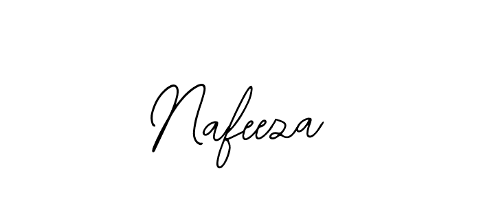 How to make Nafeeza signature? Bearetta-2O07w is a professional autograph style. Create handwritten signature for Nafeeza name. Nafeeza signature style 12 images and pictures png