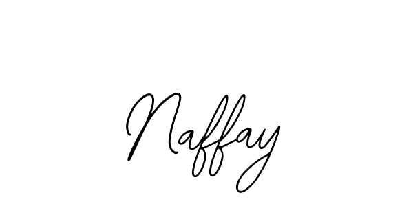 You should practise on your own different ways (Bearetta-2O07w) to write your name (Naffay) in signature. don't let someone else do it for you. Naffay signature style 12 images and pictures png