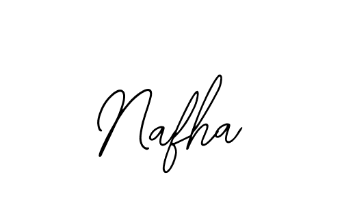 You should practise on your own different ways (Bearetta-2O07w) to write your name (Nafha) in signature. don't let someone else do it for you. Nafha signature style 12 images and pictures png