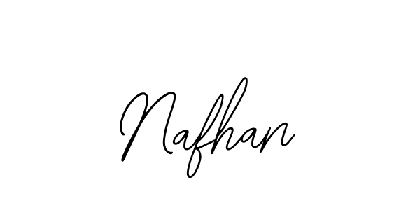 Use a signature maker to create a handwritten signature online. With this signature software, you can design (Bearetta-2O07w) your own signature for name Nafhan. Nafhan signature style 12 images and pictures png