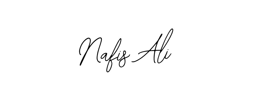 You should practise on your own different ways (Bearetta-2O07w) to write your name (Nafis Ali) in signature. don't let someone else do it for you. Nafis Ali signature style 12 images and pictures png