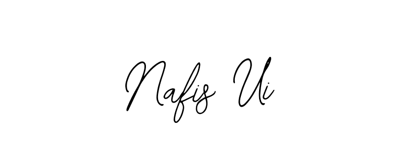 Design your own signature with our free online signature maker. With this signature software, you can create a handwritten (Bearetta-2O07w) signature for name Nafis Ui. Nafis Ui signature style 12 images and pictures png