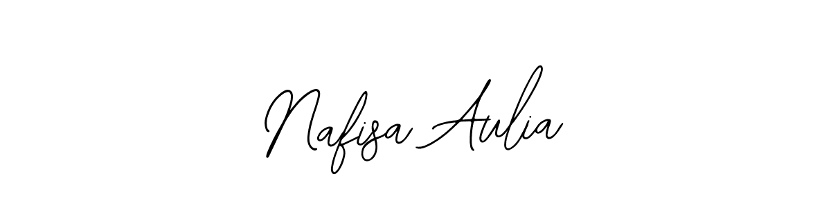 Bearetta-2O07w is a professional signature style that is perfect for those who want to add a touch of class to their signature. It is also a great choice for those who want to make their signature more unique. Get Nafisa Aulia name to fancy signature for free. Nafisa Aulia signature style 12 images and pictures png