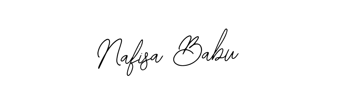 Design your own signature with our free online signature maker. With this signature software, you can create a handwritten (Bearetta-2O07w) signature for name Nafisa Babu. Nafisa Babu signature style 12 images and pictures png