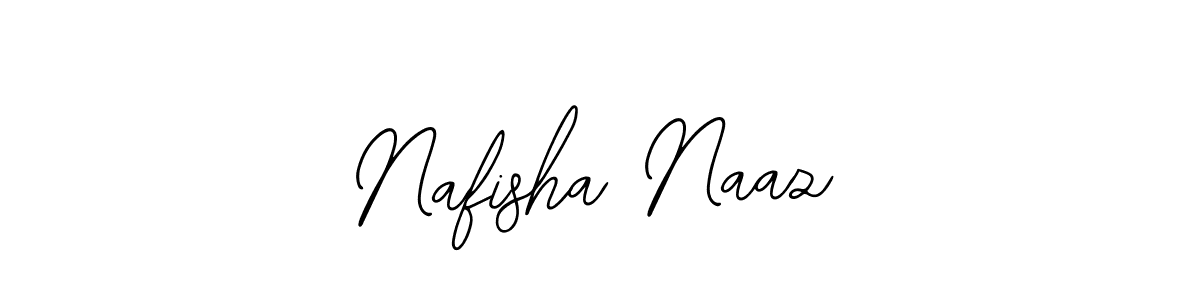 Use a signature maker to create a handwritten signature online. With this signature software, you can design (Bearetta-2O07w) your own signature for name Nafisha Naaz. Nafisha Naaz signature style 12 images and pictures png