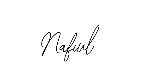 How to make Nafiul name signature. Use Bearetta-2O07w style for creating short signs online. This is the latest handwritten sign. Nafiul signature style 12 images and pictures png