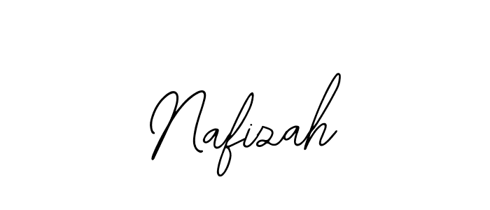 You should practise on your own different ways (Bearetta-2O07w) to write your name (Nafizah) in signature. don't let someone else do it for you. Nafizah signature style 12 images and pictures png