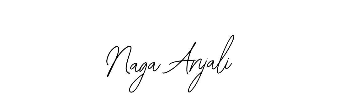 Also we have Naga Anjali name is the best signature style. Create professional handwritten signature collection using Bearetta-2O07w autograph style. Naga Anjali signature style 12 images and pictures png