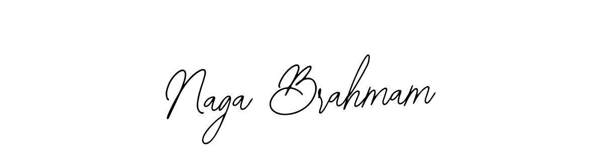 How to make Naga Brahmam name signature. Use Bearetta-2O07w style for creating short signs online. This is the latest handwritten sign. Naga Brahmam signature style 12 images and pictures png