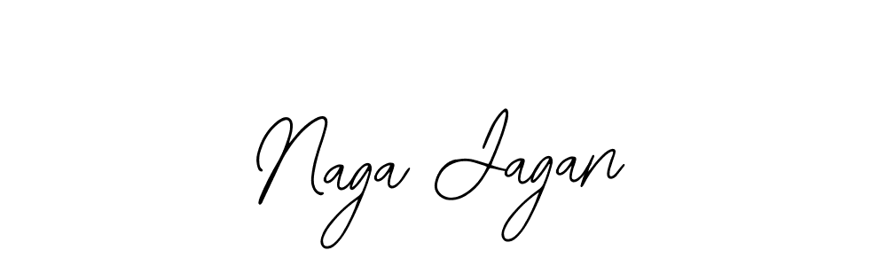 Use a signature maker to create a handwritten signature online. With this signature software, you can design (Bearetta-2O07w) your own signature for name Naga Jagan. Naga Jagan signature style 12 images and pictures png