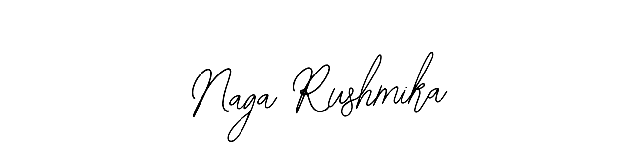 Make a beautiful signature design for name Naga Rushmika. With this signature (Bearetta-2O07w) style, you can create a handwritten signature for free. Naga Rushmika signature style 12 images and pictures png