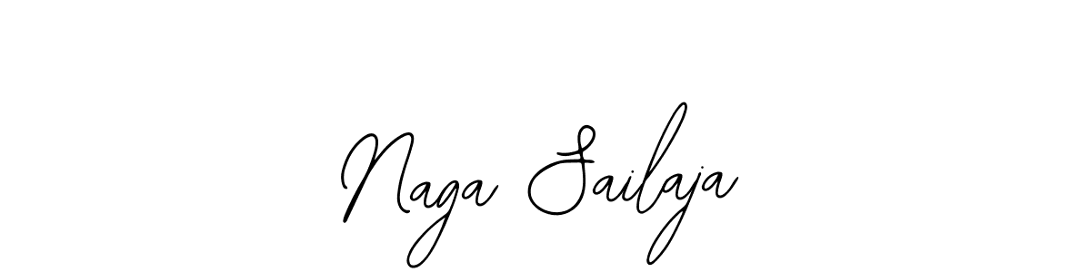 Use a signature maker to create a handwritten signature online. With this signature software, you can design (Bearetta-2O07w) your own signature for name Naga Sailaja. Naga Sailaja signature style 12 images and pictures png