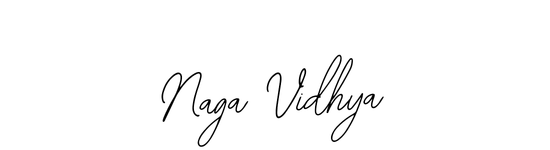 Similarly Bearetta-2O07w is the best handwritten signature design. Signature creator online .You can use it as an online autograph creator for name Naga Vidhya. Naga Vidhya signature style 12 images and pictures png