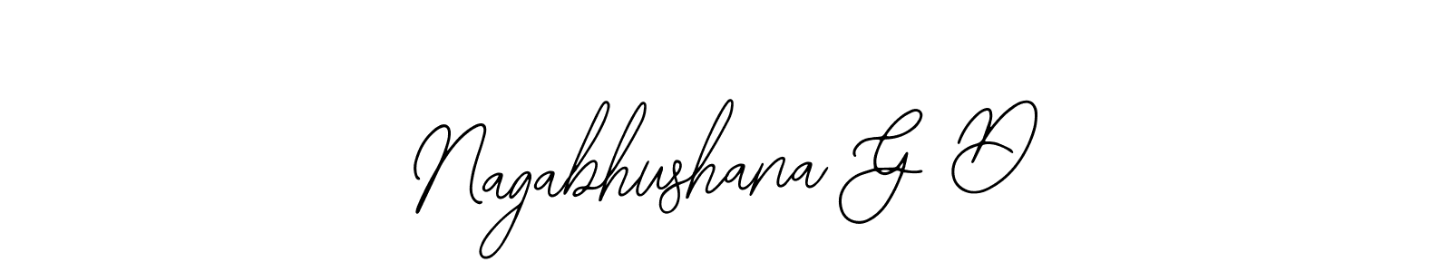 How to make Nagabhushana G D signature? Bearetta-2O07w is a professional autograph style. Create handwritten signature for Nagabhushana G D name. Nagabhushana G D signature style 12 images and pictures png