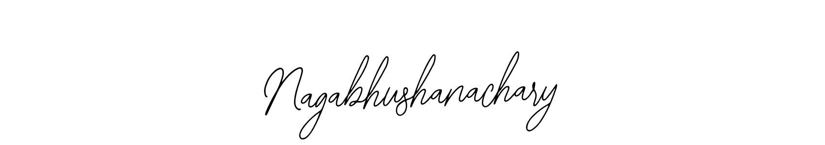 The best way (Bearetta-2O07w) to make a short signature is to pick only two or three words in your name. The name Nagabhushanachary include a total of six letters. For converting this name. Nagabhushanachary signature style 12 images and pictures png