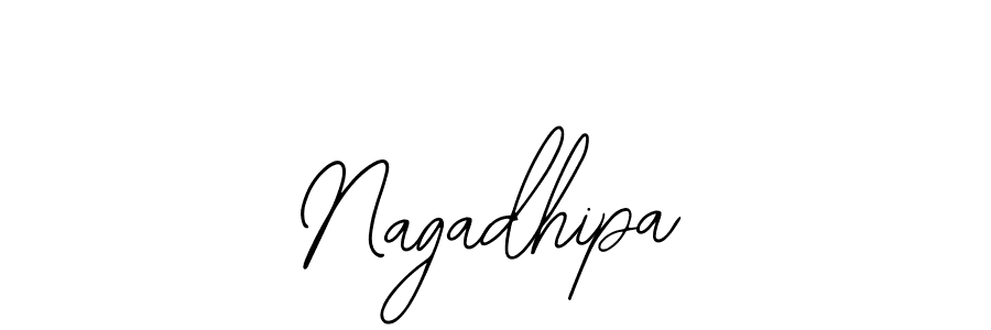 How to make Nagadhipa name signature. Use Bearetta-2O07w style for creating short signs online. This is the latest handwritten sign. Nagadhipa signature style 12 images and pictures png